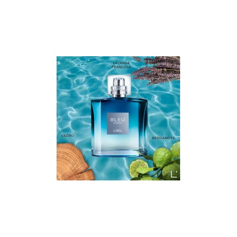 L'Bel Bleu Duo Set: Bleu Intense and Bleu Acqua Parfum/Perfume