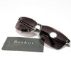 Berkut Fashion Sunglasses, Lightweight, Fatigue Resistant, Eye-friendly Lenses, Silver x