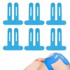 KEQAR 6 PCS PreCut Waterproof & Elastic Kinesiology Tapes for