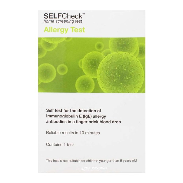 SELFCheck Home Screening Allergy Test 1 Single Test