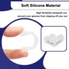 SMARTTOP Eyeglass Ear Grips Sleeve 8Pairs Upgrade anti-slip Silicone Eyeglasses