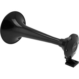 Vixen Horns Train Horn Trumpet for Truck/Car. Long Trumpet Horn Super Loud dB. Black Single Trumpet (Size L). Heavy Duty ABS Air Horn. Fits Vehicles Like Semi/Pickup/Jeep/RV/SUV VXH1907XB