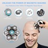 7 Magnetic Replacement Blades for ROSSIFUR Lovcoyo Gisaae Bazivve ElectriBrite