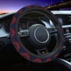 Steering Wheel Cover for Women Men Anti-Slip Breathable and Sweat