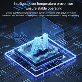 SOULONG Powerful Thrust Turbo Dryer Blower, Cordless Handheld Air Blower for Car, Stepless Speed Adjustment, Multi Functional Outdoor Dust Removal, Lightweight and Portable with Fast