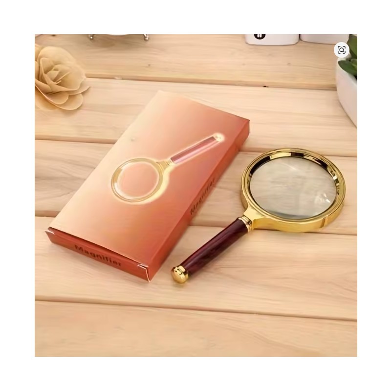 Toolzia Metal Handheld 50X Magnifying Glass