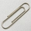 Officemate Small #3 Size Paper Clips, Silver, 200 in Pack