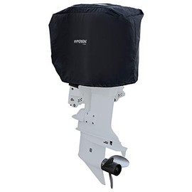Hyperion Outboard Boat Engine Cover: Small Outboard Motor Cover with Solar Charger Built in - Heavy Duty Waterproof Boat Motor Cover with Weatherproof Protection - 19 x 14 x 12 Inches - HYP-ENG-S