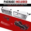 HECASA Fog Light Pair Compatible with 2006-2010 Ford Explorer/Explorer Sport