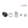 M LOCK 2PCS Tubular Cam Lock 1 1/2" *BLACK* Toolbox