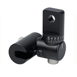 Bow Stabilizer Kit, Adjustable Bow Rod Stabilizer for Compound Bows, Quick Disconnect Single-Sided V-bar Mount, Aluminum Alloy Sidebar Mount Bow Mount