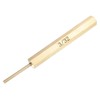 sourcing map Brass Pin Punch 3/32" Non-marring Drive Punch Cylindrical