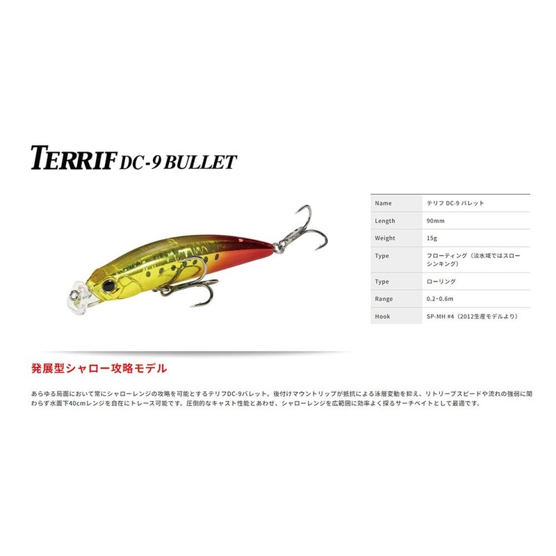 Duo Terrifu DC-9 Bullet CPA3512 Inakko Lime Chart