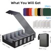 3900+ Trading Card Storage Box - 5-Row Bulk Sports Card