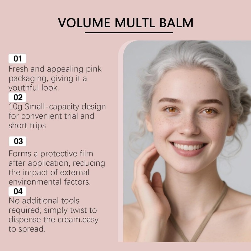 PDRN Pink Collagen Volume Multi Balm, Bálsamo en Barra con