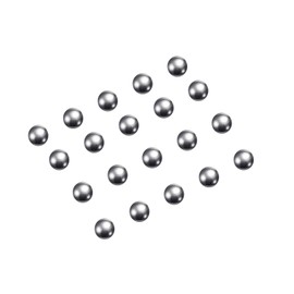METALLIXITY Precision Balls G100 0.8mm 100pcs, 304 Stainless Steel Bearing Balls Beads - for Industry Kit, Machinery, Automotive, and DIY