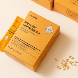 Kamut Wheat Enzyme Powder Gluten Degrading Enzyme High Potency Carbohydrate Protein 30 Packets (1 Month) / 까무트 밀 효소 가루 글루텐분해효소 역가수치높은 탄수화물 단백질 30포(1개월)