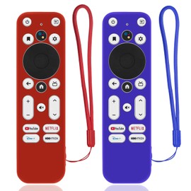 5 Pack Remote Cover Compatible with Onn Android Voice TV Remote Control, Shockproof Case for Onn TV 4K UHD Stick TV Box 100024646 100026240 Controller, Lightweight Anti-Slip Skin-Friendly