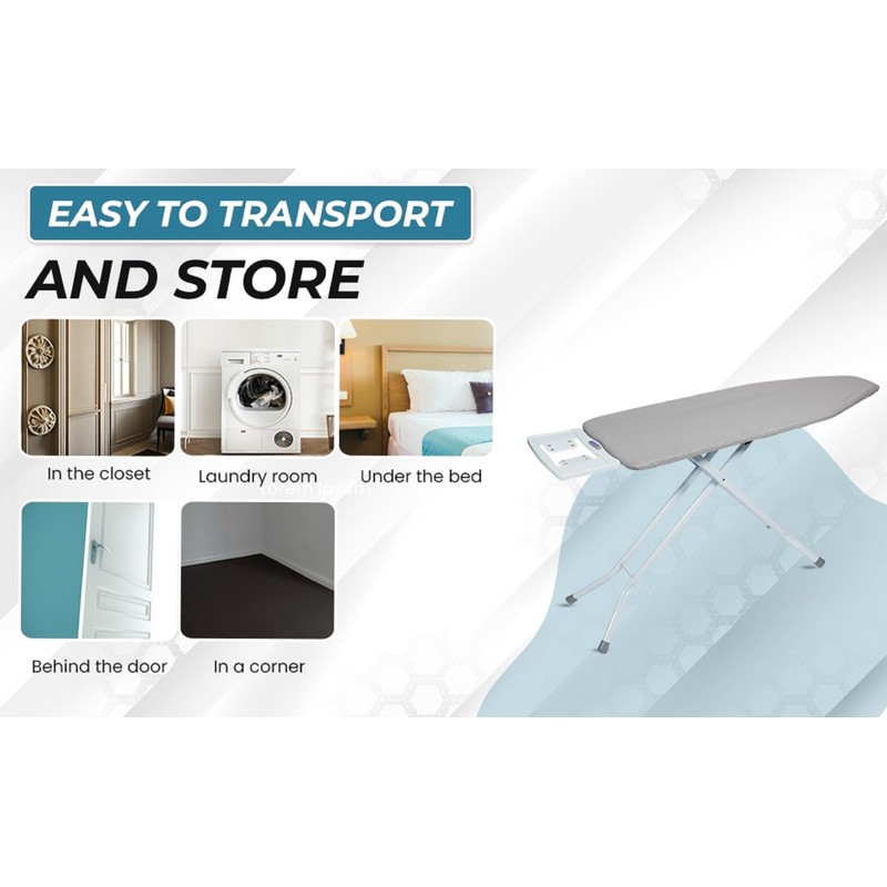 Ybm Home Adjustable Height Deluxe 4-leg Steel Mesh Top Heavy