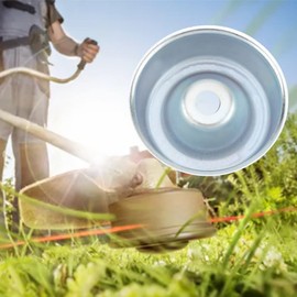 Gardening Machine Lawnmower Blade Adapter Kit-Thrust Washer Rider Plate Collar Nut Maintenance Screwdriver, Blade Adapter Attachment Maintenance Kit Fit for Stihl String Trimmers Brush Cutter