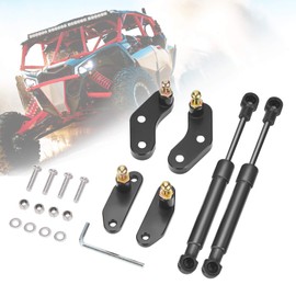 Kemimoto X3 Door Opener Kits Door Shocks Struts Compatible with 2017-2025 Can Am Maverick X3 and Max Front and Rear Doors, Black
