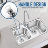 NAVZA Kitchen Sink Plug and Strainer, Stainless Steel Sink Plug