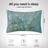 WILNURO Almond Blossom Pillowcase Abstract Van Gogh Floral Super Soft
