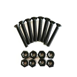 Longboard Skateboards Cruiser Hardware Screws 1.75 inch Black Color (1.75")