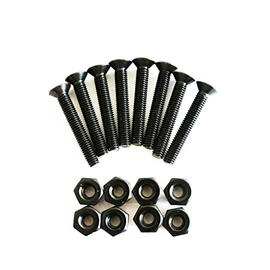 Longboard Skateboards Cruiser Hardware Screws 1.75 inch Black Color (1.75")