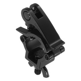 sourcing map Light Truss Clamp, Aluminum Alloy Stage Lighting Pipe O Clamp for 1.26-1.38inch OD Tube Max Load 165Lb Single Buckle, 1Pcs