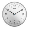 Mebus Radio Controlled Wall Clock 30 cm Silent Grey Frame