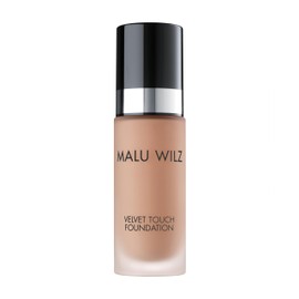 Malu Wilz Velvet Touch Foundation Cinnamon Beauty 30ml I Skincare Creme Make up für makellosen Teint I Kaschiert Unebenheiten, Augenringe, Fältchen