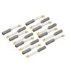 uxcell 15pcs Carbon Brushes,for Electric Motor,20mmx5mmx5mm,Power Tool,Hand Drill,Blower,Blender,Replacement Repair Part