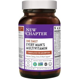 Vitaminas New Chapter Multivitamínico Vegano Gluten Tabletas Neutro