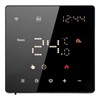 Smart Thermostat Touchscreen PC Retardant Control Home Thermostat Black for