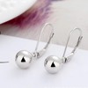 KOFISNI Sterling Silver Drop Ball Earrings for Women Girls 18k