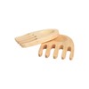 T&G Salad Hands in Natural Hevea Wood
