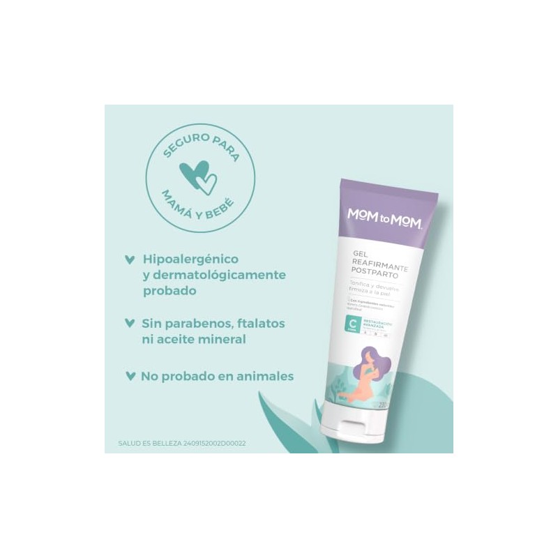 MOM to MOM Gel Reafirmante Postparto ETAPA c 230ml