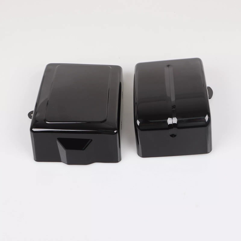 Unbranded L&R Battery Box Side Covers For Harley Dyna Street