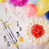 Dessert Decorating Syringe, Stainless Steel Dessert Syringe Kit Baking Tools,