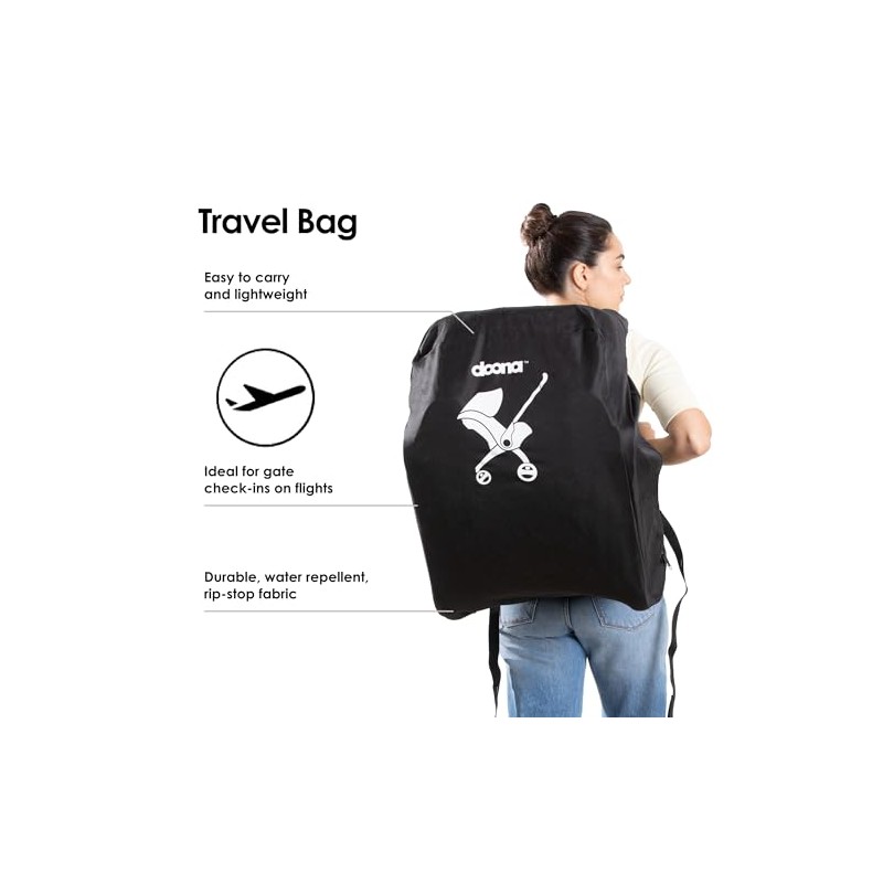 DOONA Travel Bag, Black