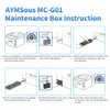 AYMSous MC-G01 MC G01 Waste Ink Maintenance Cartridge Waste Ink