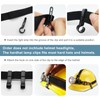 8pcs Non-slip Helmet Clip Helmet Hook Hardhat Headlamp Clips Hard