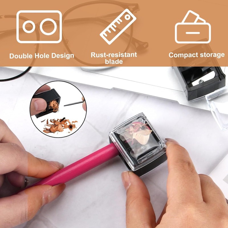 Lotbun Makeup Sharpener Pencil Sharpener, Cosmetic Pencil Sharpener, Lip Liner