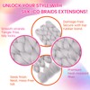 Silk-co Jumbo Braid Synthetic Hair 24" Hair Braiding Extensions Premium