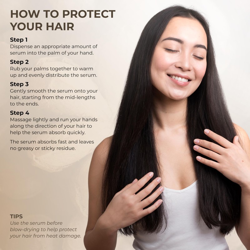 Cocoon Sacha Inchi Hair Repair Serum (2.37 fl oz)