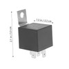 SUPVOX 3pcs Automotive Relay Pin Starter Relay for Truck Auto