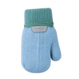 Baby Snow Mittens On String Magic Ski Mittens Full Finger Knitted Cold Weather Gloves Thermal Mitts for Toddlers 1-4 Years