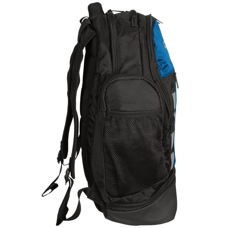 Capelli Sport 4-Cube Backpack, Black/Royal Blue, One Size