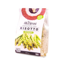 gli Aironi Risotto agli asparagi - risotto with green asparagus from carnaroli rice 250 g
